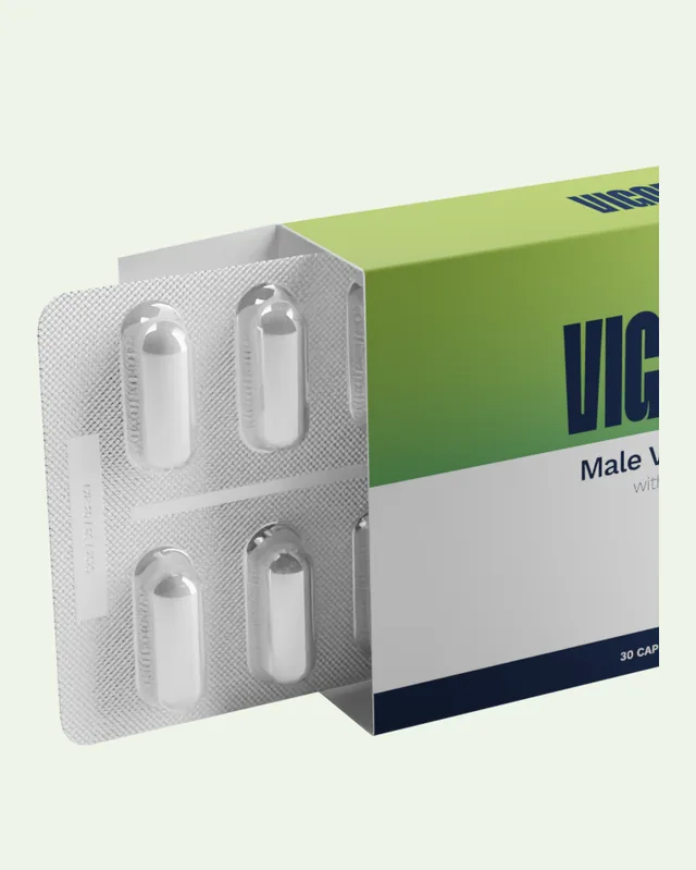 Vigoradil Blister mit Kapseln